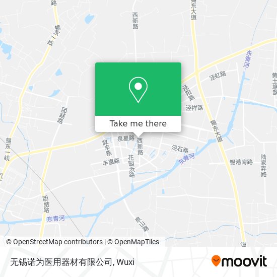 无锡诺为医用器材有限公司 map