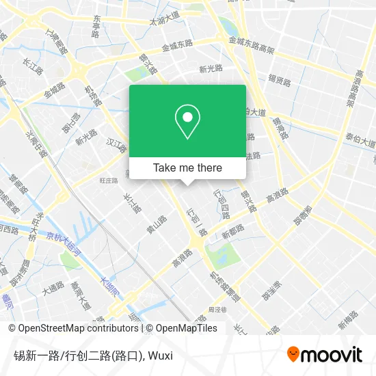 锡新一路/行创二路(路口) map