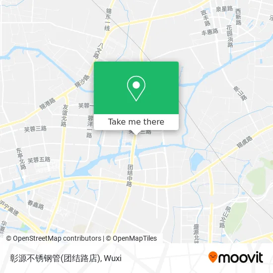 彰源不锈钢管(团结路店) map