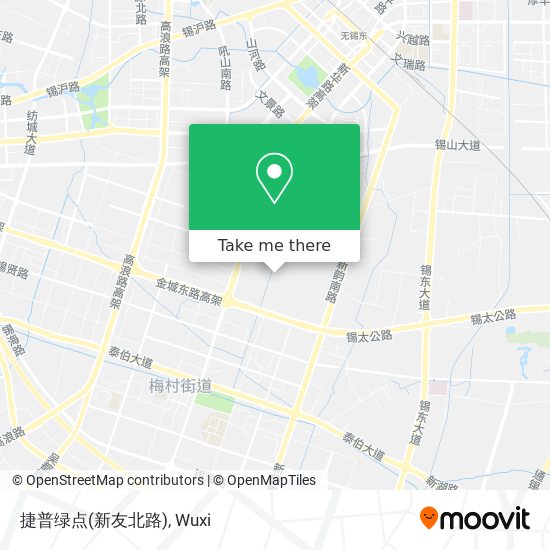 捷普绿点(新友北路) map