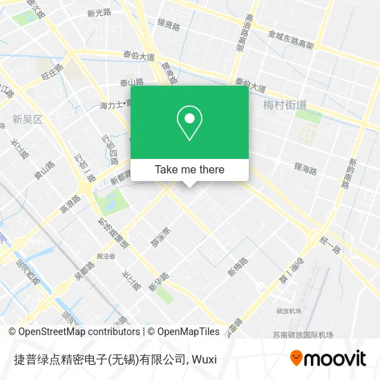 捷普绿点精密电子(无锡)有限公司 map