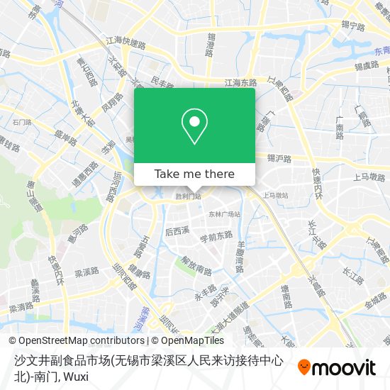 沙文井副食品市场(无锡市梁溪区人民来访接待中心北)-南门 map