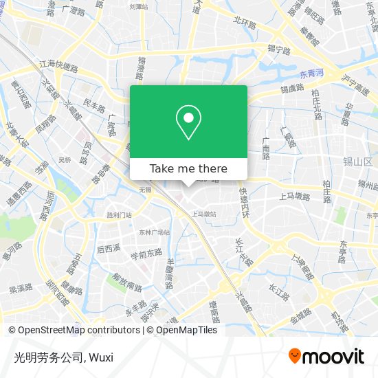 光明劳务公司 map