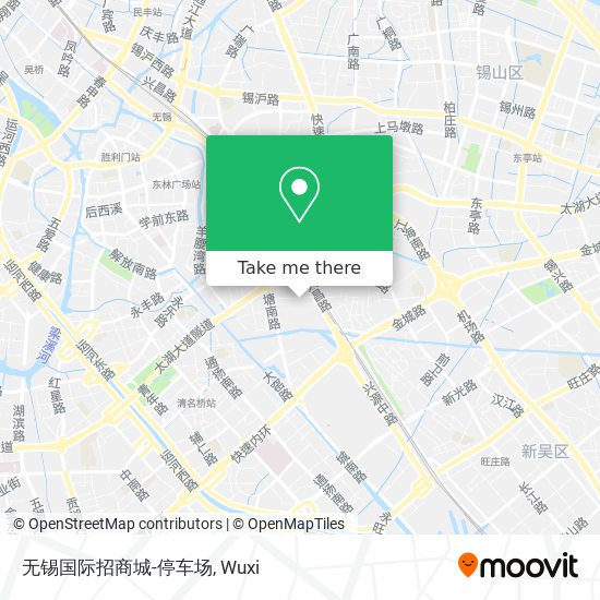 无锡国际招商城-停车场 map