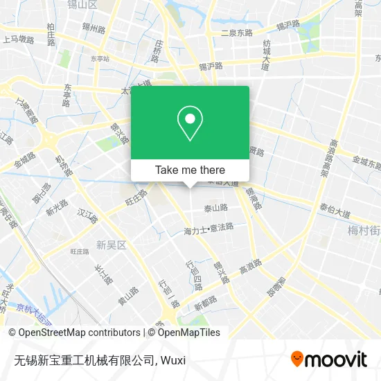 无锡新宝重工机械有限公司 map