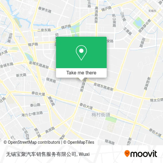 无锡宝聚汽车销售服务有限公司 map