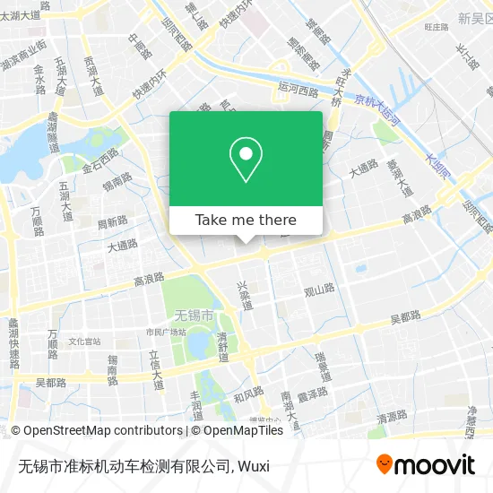 无锡市准标机动车检测有限公司 map