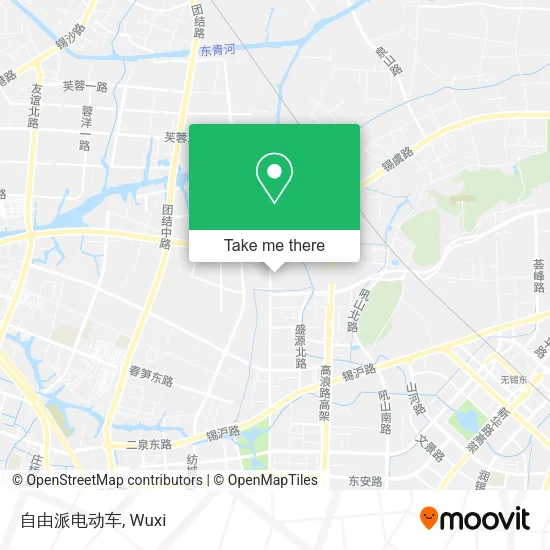 自由派电动车 map