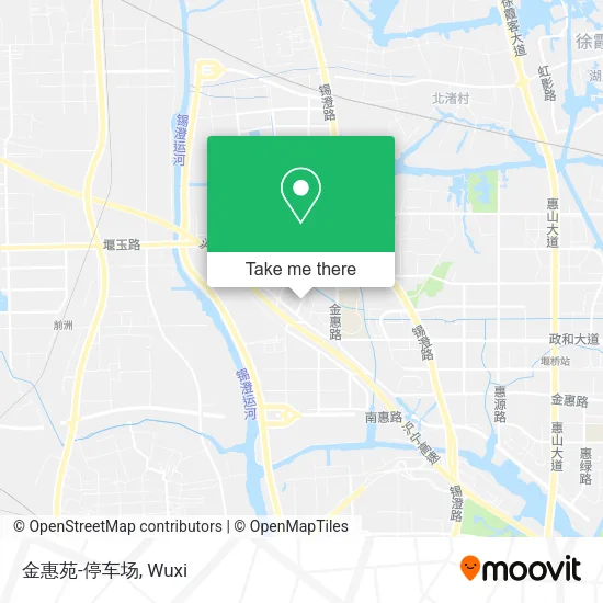 金惠苑-停车场 map