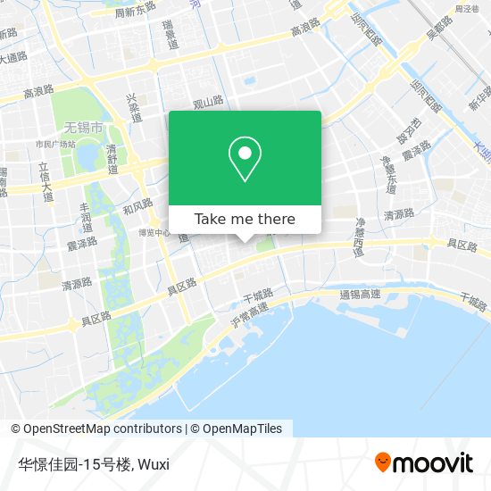 华憬佳园-15号楼 map