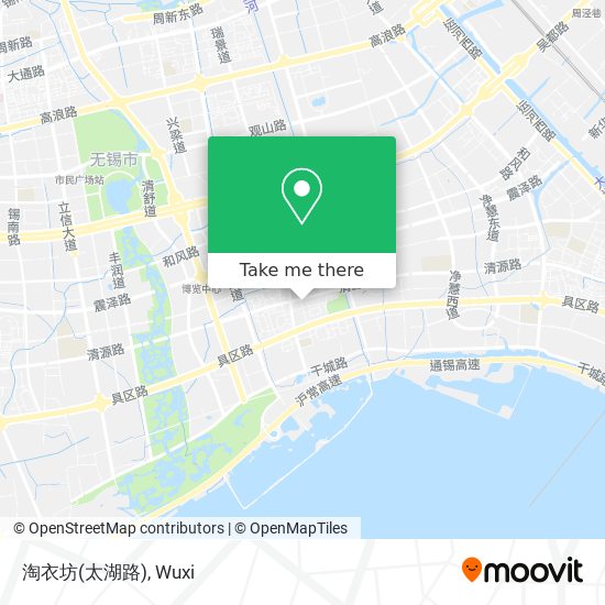 淘衣坊(太湖路) map