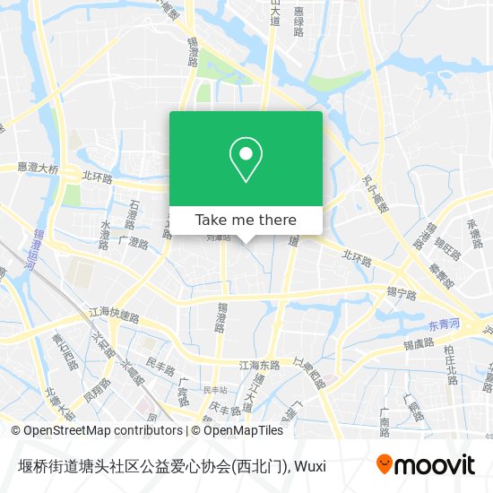 堰桥街道塘头社区公益爱心协会(西北门) map