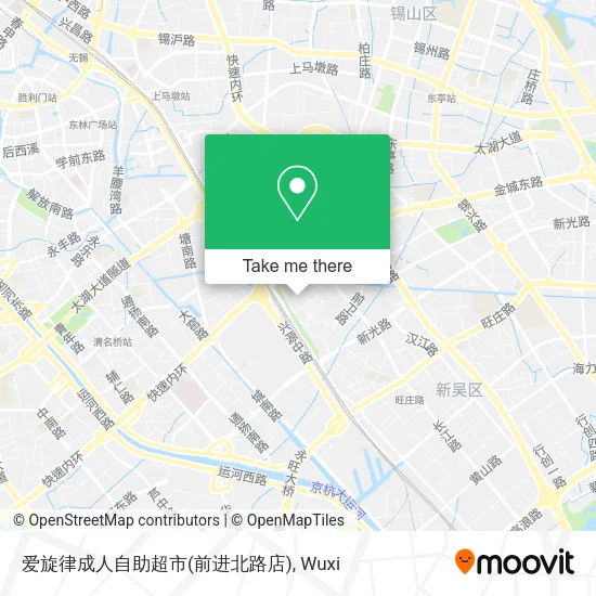 爱旋律成人自助超市(前进北路店) map