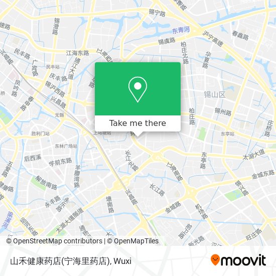 山禾健康药店(宁海里药店) map