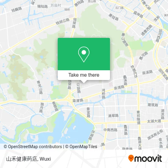山禾健康药店 map