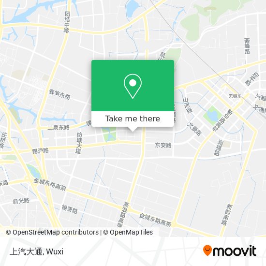 上汽大通 map