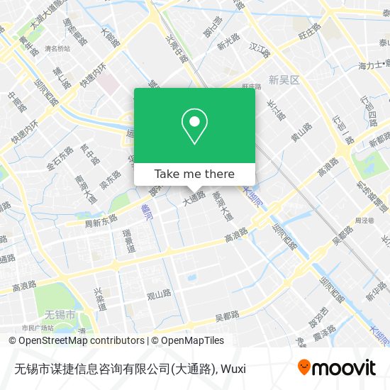 无锡市谋捷信息咨询有限公司(大通路) map