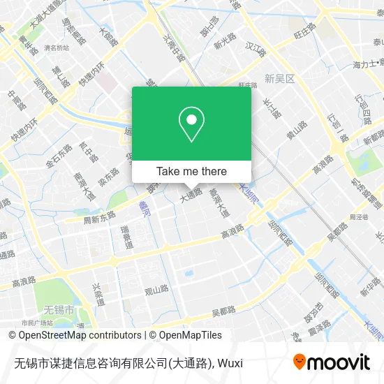 无锡市谋捷信息咨询有限公司(大通路) map