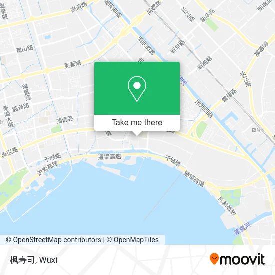 枫寿司 map