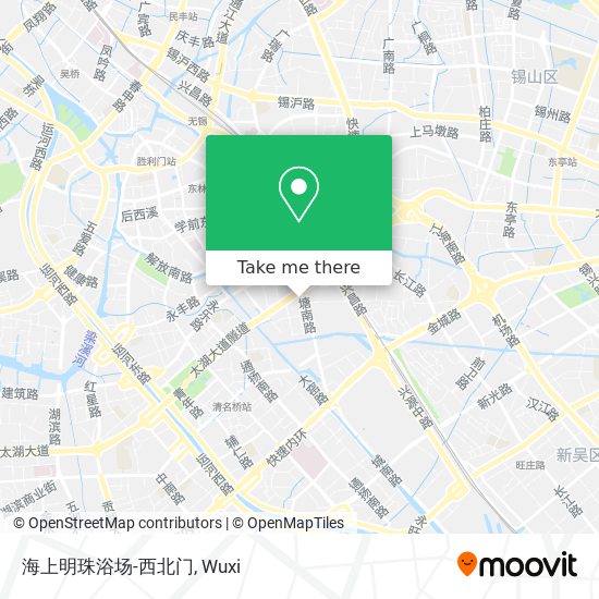海上明珠浴场-西北门 map