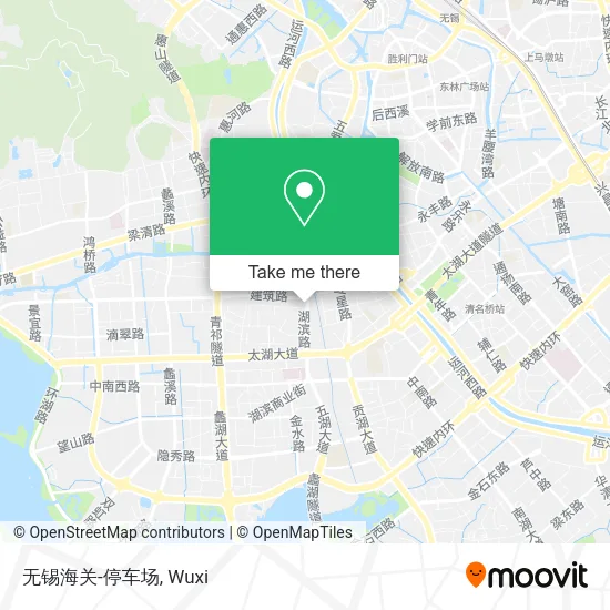 无锡海关-停车场 map