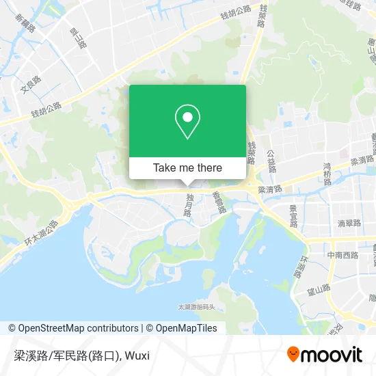 梁溪路/军民路(路口) map
