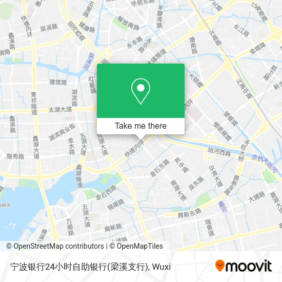 宁波银行24小时自助银行(梁溪支行) map