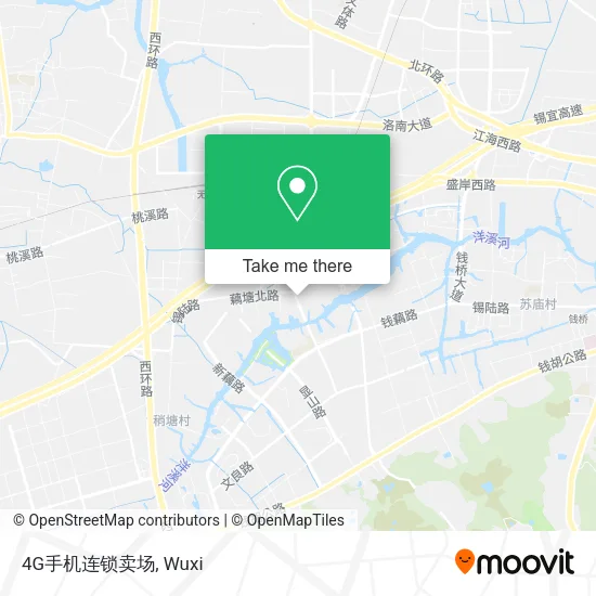 4G手机连锁卖场 map