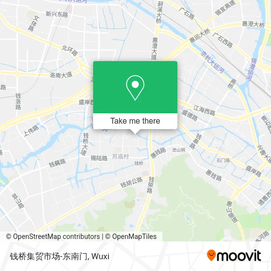 钱桥集贸市场-东南门 map
