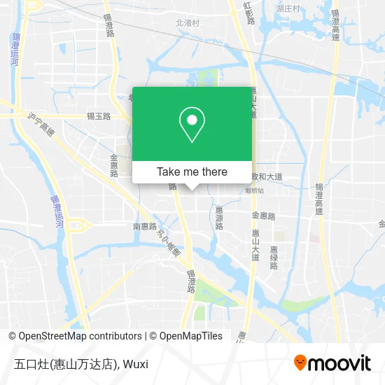 五口灶(惠山万达店) map