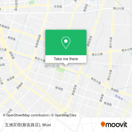 五洲宾馆(新友路店) map