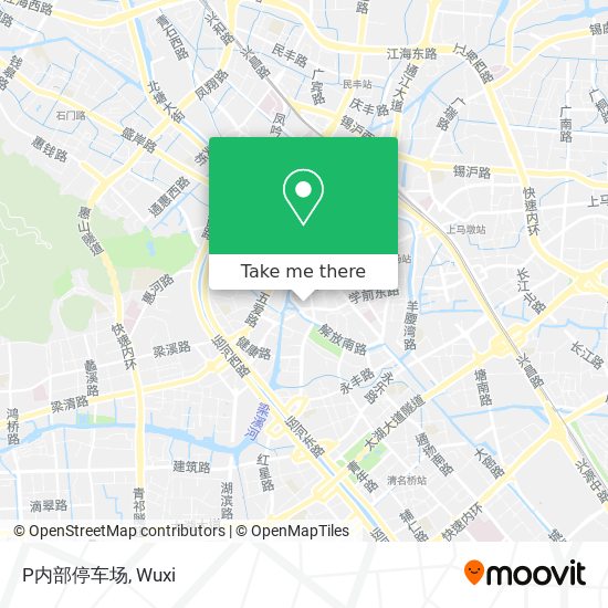P内部停车场 map
