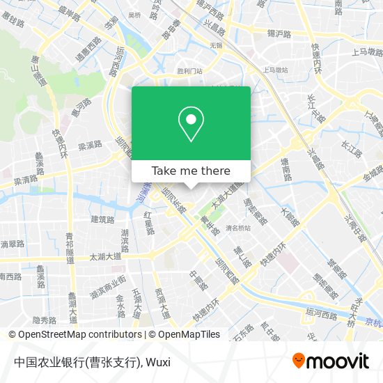 中国农业银行(曹张支行) map