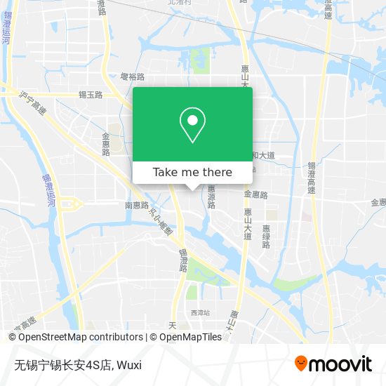 无锡宁锡长安4S店 map