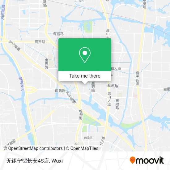 无锡宁锡长安4S店 map