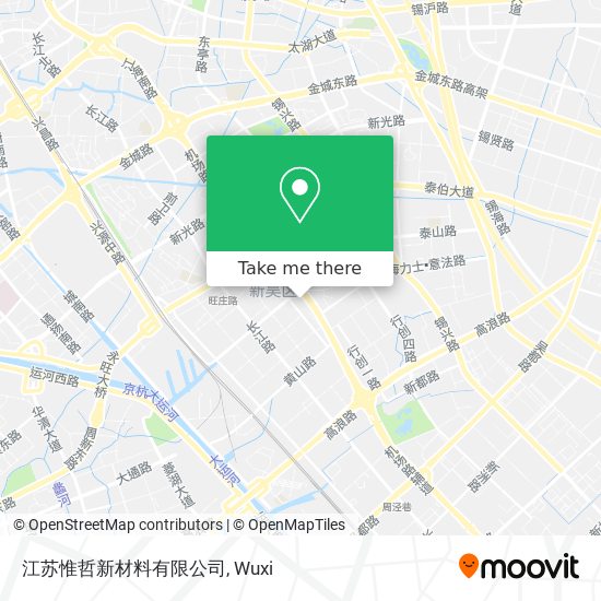 江苏惟哲新材料有限公司 map