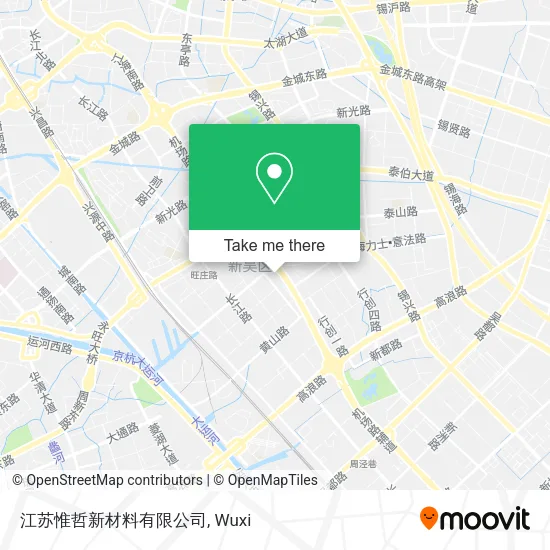 江苏惟哲新材料有限公司 map