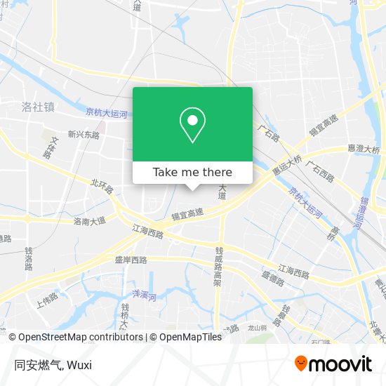 同安燃气 map