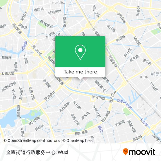 金匮街道行政服务中心 map