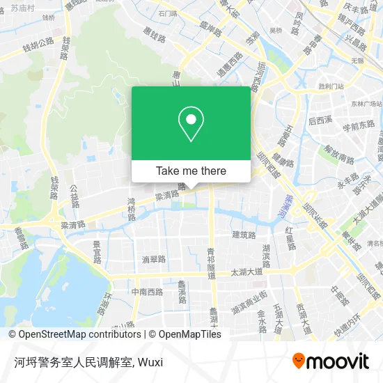 河埒警务室人民调解室 map