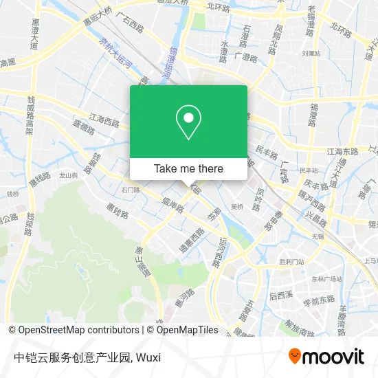 中铠云服务创意产业园 map