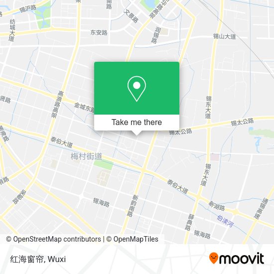 红海窗帘 map
