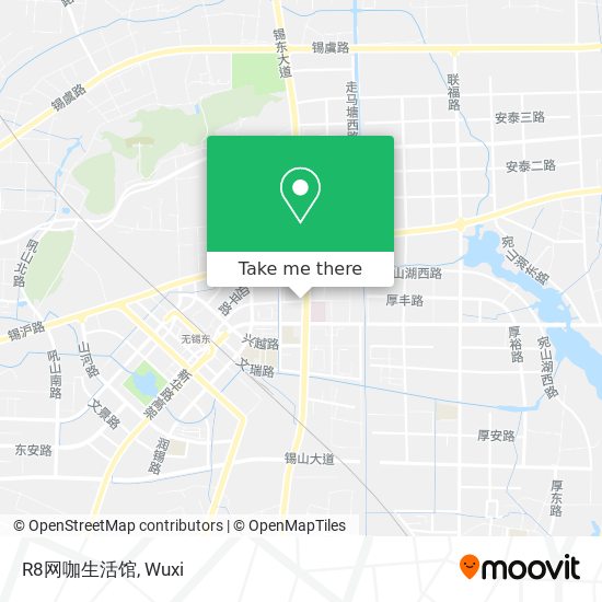 R8网咖生活馆 map