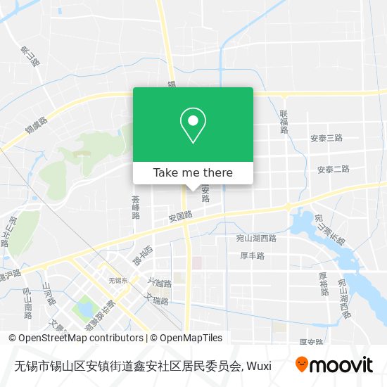 无锡市锡山区安镇街道鑫安社区居民委员会 map