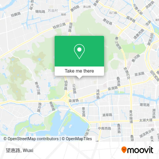 望惠路 map