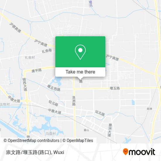 祟文路/堰玉路(路口) map