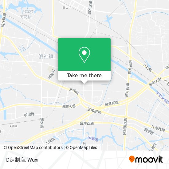 D定制店 map