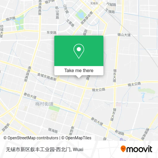 无锡市新区叙丰工业园-西北门 map