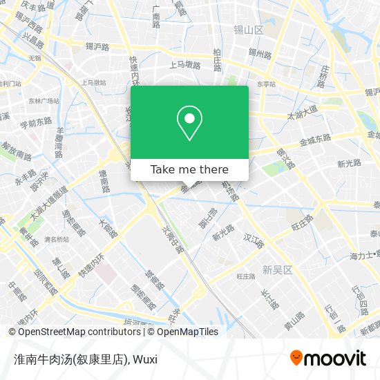 淮南牛肉汤(叙康里店) map