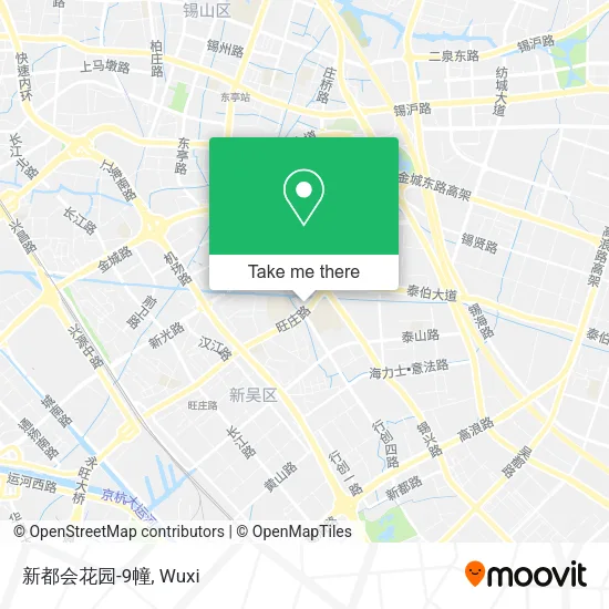 新都会花园-9幢 map